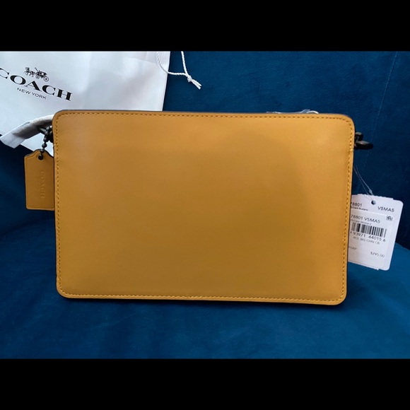 COACH Refined Calf Leather Chain Crossbody - Picture 2 of 7